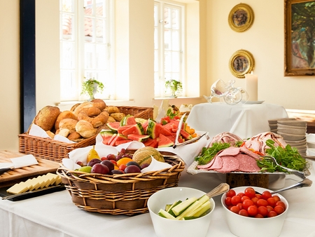 Wellness og morgenmadsbuffet