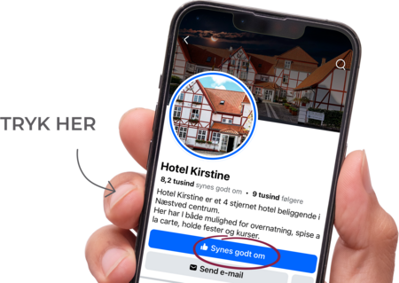 Facebook Hotel Kirstine